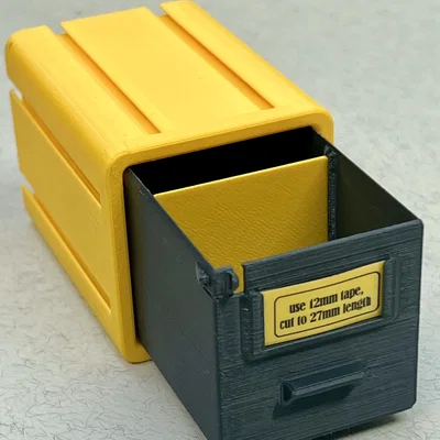 Mini-Storage-Drawer with SnapLock (Ngăn kéo mini có khóa gài)