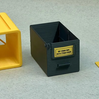 Mini-Storage-Drawer with SnapLock (Ngăn kéo mini có khóa gài)
