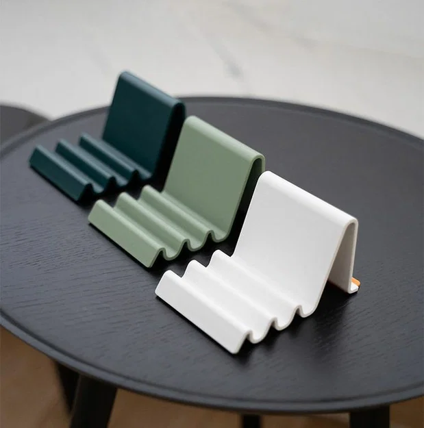 Giá đỡ điện thoại hình sóng (Wave Phone Holder) in 3D đẹp mắt - Image 1