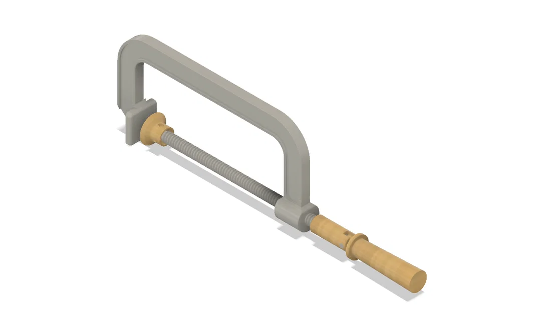 C-Clamp (G-Clamp) – Kẹp chữ C cho vật dày, 2 phiên bản - Image 1