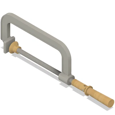 C-Clamp (G-Clamp) – Kẹp chữ C cho vật dày, 2 phiên bản