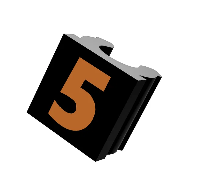 Kẹp đánh số ống PTFE ID cho MMU (multicolor) - Image 1