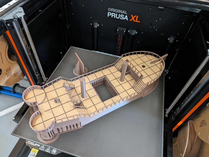 Tàu Prop D&D (Sơn 2 Màu) Khổ Lớn - Large-Format - Image 6