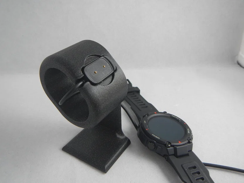 Đế sạc để bàn 3D chắc chắn cho đồng hồ thông minh Amazfit T-Rex - Image 1