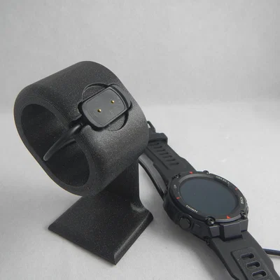 Đế sạc để bàn 3D chắc chắn cho đồng hồ thông minh Amazfit T-Rex