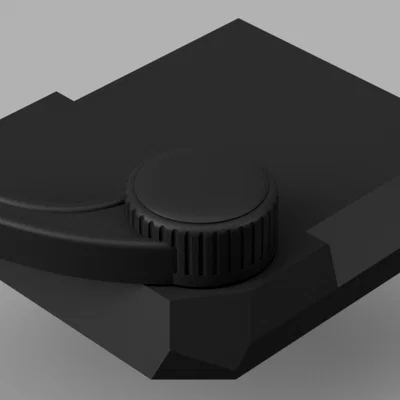 Cơ cấu lên phim bằng cần gạt tự hồi cho camera phim in 3D