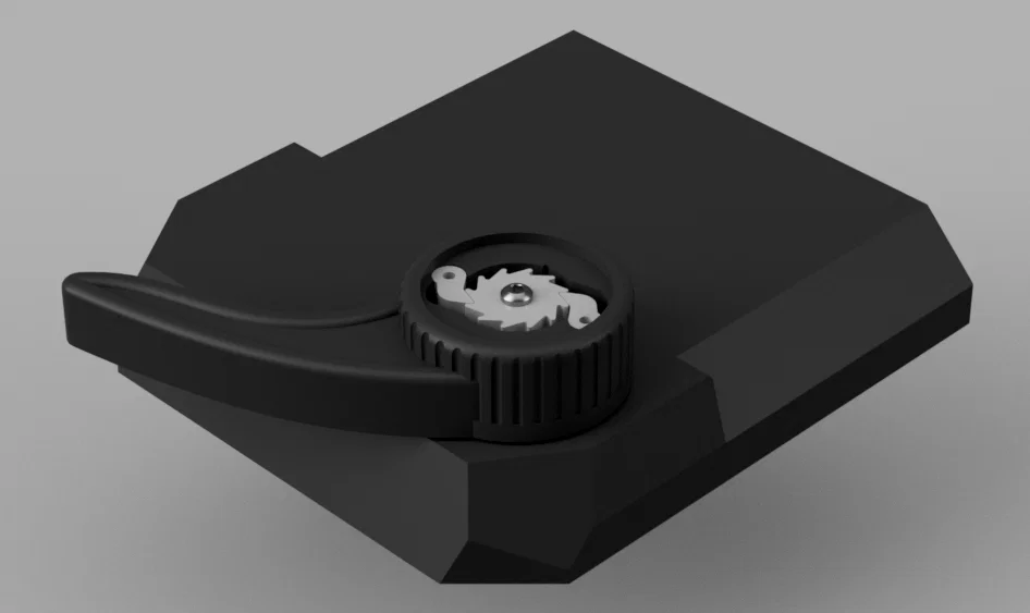 Cơ cấu lên phim bằng cần gạt tự hồi cho camera phim in 3D - Image 6