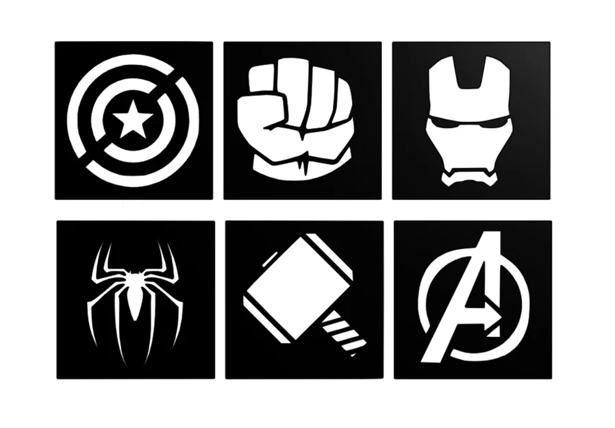 Bộ tranh treo tường 3D Avengers cực đẹp cho fan Marvel - Image 1