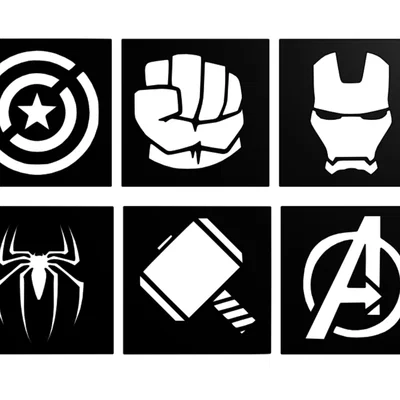 Bộ tranh treo tường 3D Avengers cực đẹp cho fan Marvel