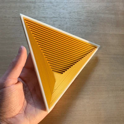 Đồ chơi giải trí Triangle Fidget in 3D độc đáo