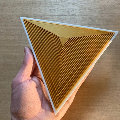 Đồ chơi giải trí Triangle Fidget in 3D độc đáo