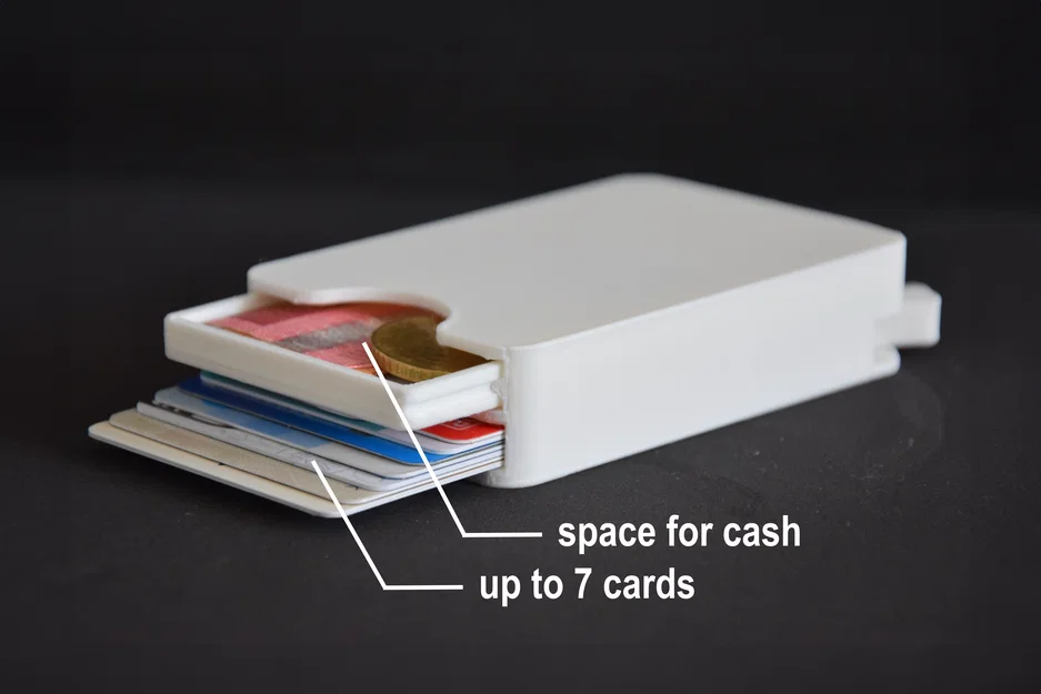 Ví mỏng gọn (Slim Wallet) – cho 7 thẻ và tiền mặt - Image 1