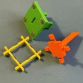Dụng cụ căn chỉnh lắp nam châm Gridfinity - Thumbnail 3