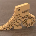 Flexi T-Rex Hoa Hướng Dương (Print in place) - Thumbnail 1