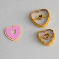 STL Dao Cắt Đất Sét Bông Tai Valentine Donut Love (Clay Cutter) - Thumbnail 1
