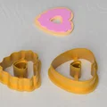 STL Dao Cắt Đất Sét Bông Tai Valentine Donut Love (Clay Cutter) - Thumbnail 2