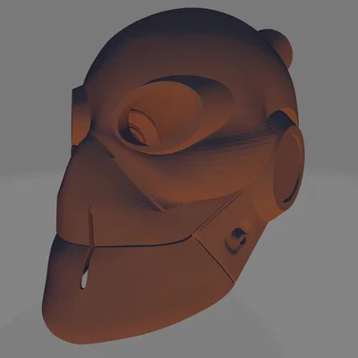 Nón Robot (Invincible) – Robot Helmet from Invincible