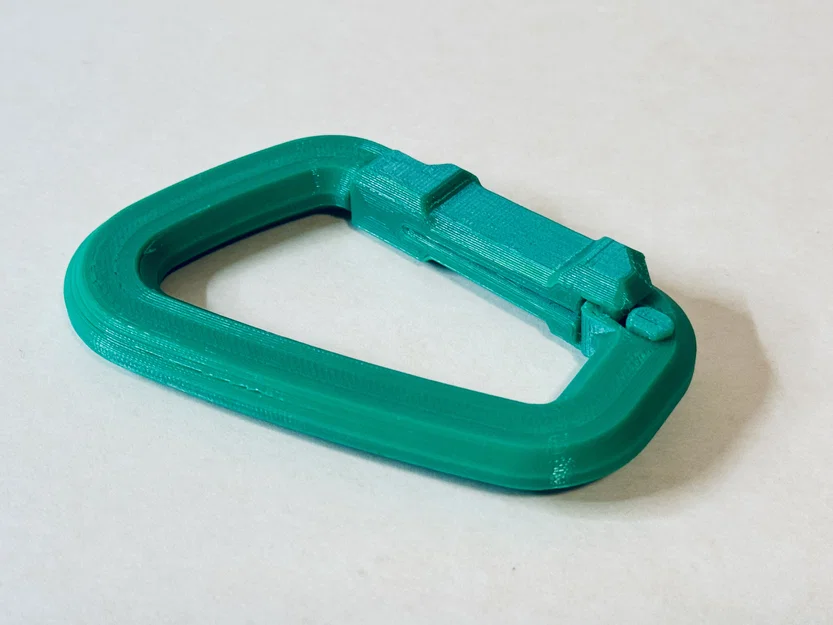 Móc treo carabiner 3D tiện lợi cho balo và xe đạp - Image 1