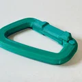 Móc treo carabiner 3D tiện lợi cho balo và xe đạp - Thumbnail 1