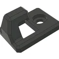 BMW E30/E28/E34 - móc trần giữ rèm che nắng sau (OEM 82 12 9 413 178) - Thumbnail 1