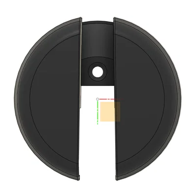 BMW E30/E28/E21 - tay nắm cửa sổ trời “rosette” (OEM: 54 12 1 867 887)