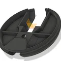 BMW E30/E28/E21 - tay nắm cửa sổ trời “rosette” (OEM: 54 12 1 867 887) - Thumbnail 3