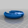 BMW E30/E28/E21 - tay nắm cửa sổ trời “rosette” (OEM: 54 12 1 867 887) - Thumbnail 5