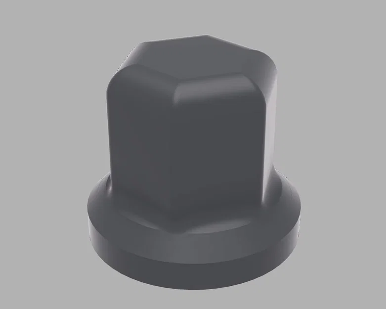 BMW E30 - Nắp chụp ốc chốt phuộc trước (front strut pin nut cap) - Image 3