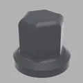 BMW E30 - Nắp chụp ốc chốt phuộc trước (front strut pin nut cap) - Thumbnail 3