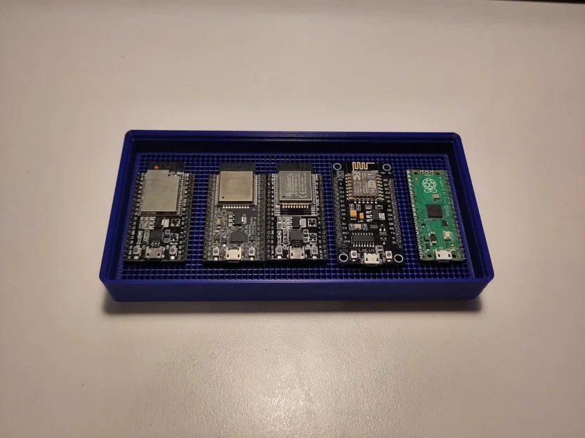 Gridfinity Generic DevBoard Holder – Khay đựng dev board lưới 0.1" - Image 1