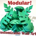Tượng Treo Tường Lá Monstera - Thumbnail 1