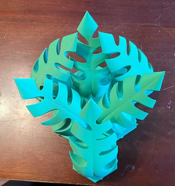 Tượng Treo Tường Lá Monstera - Image 2