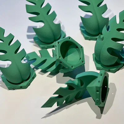 Tượng Treo Tường Lá Monstera