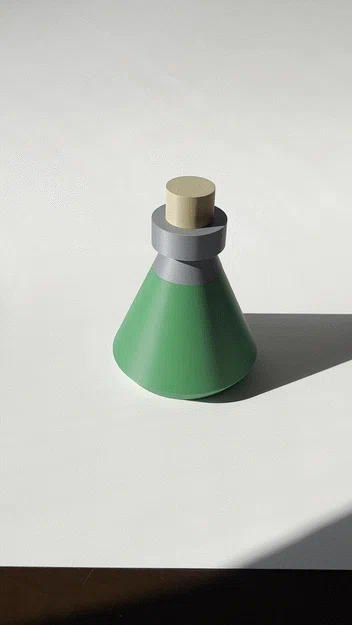 Hộp cất Potion OSRS (Old School RuneScape) nắp vặn - Image 1