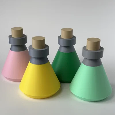 Hộp cất Potion OSRS (Old School RuneScape) nắp vặn