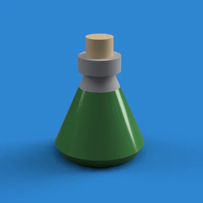 Hộp cất Potion OSRS (Old School RuneScape) nắp vặn