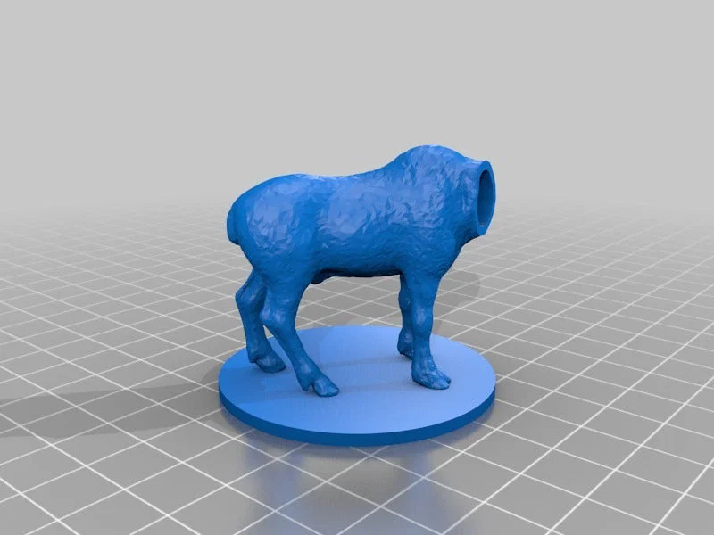 Moose Miniature (Tượng Nai Sừng Tấm Mini) - Image 2