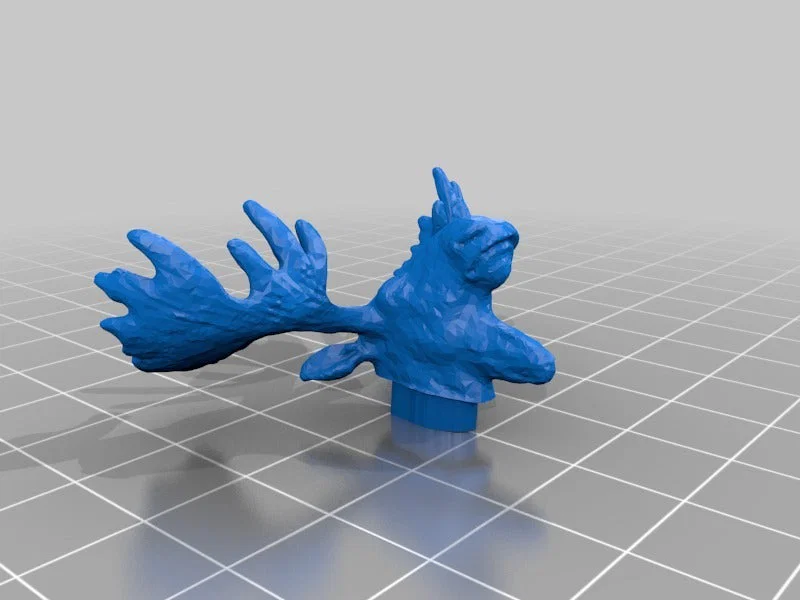 Moose Miniature (Tượng Nai Sừng Tấm Mini) - Image 3