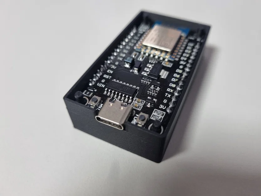 Hộp bảo vệ Case 3D cho bo mạch NodeMCU ESP8266 nhỏ gọn - Image 2