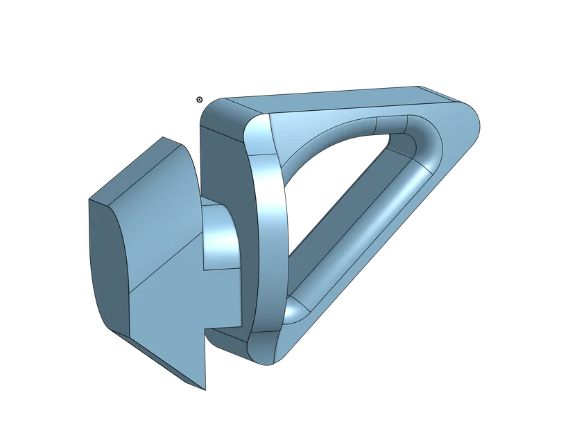 Ngàm gắn LED 8mm cho khung nhôm 2020 (LED bracket) - Image 1
