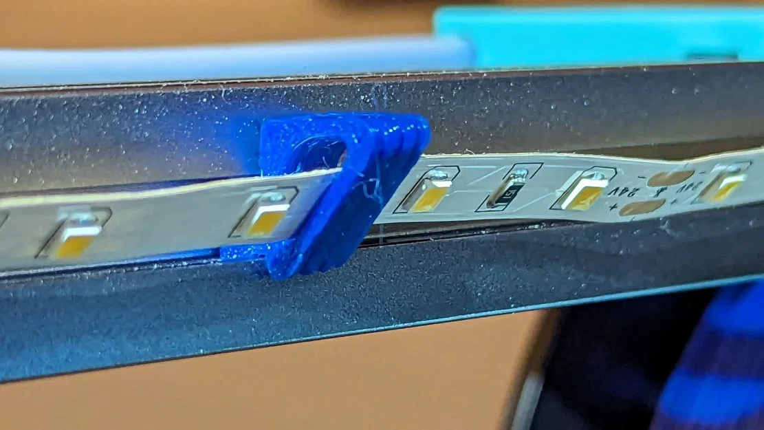 Ngàm gắn LED 8mm cho khung nhôm 2020 (LED bracket) - Image 2