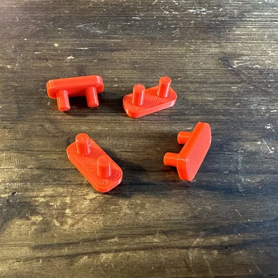 Kẹp nối đường đua PicassoTiles (PicassoTiles Track Clips)