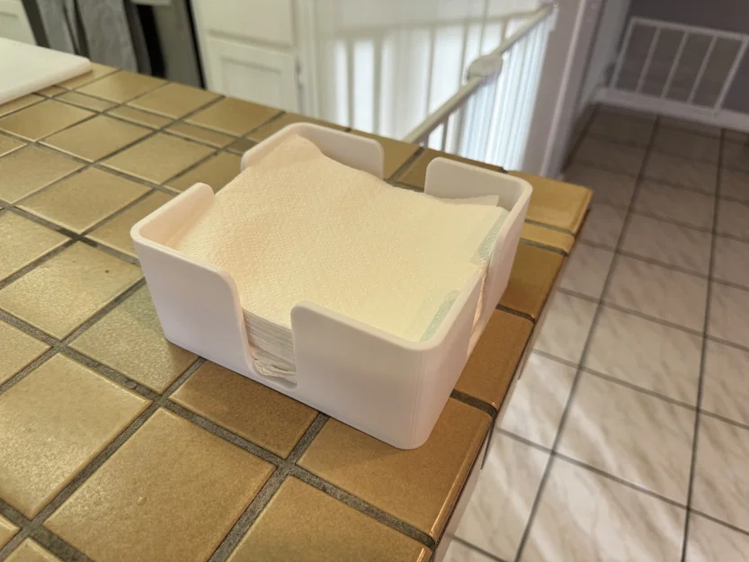 Khay đựng khăn giấy (Napkin Holder) thiết kế tối giản cho Kirkland - Image 3