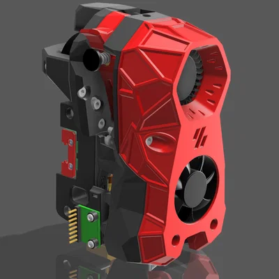 Voron Stealth Burner Custom Front - Mặt trước custom