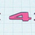 Bộ file in 3D logo trang trí Mercedes AMG A220 và C43 cực chất - Thumbnail 2