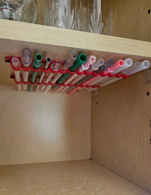 Khay/giá đựng ống hút (Straw Holder/Organizer) - Image 1