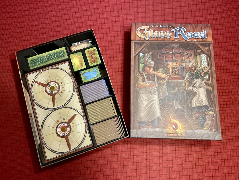 Insert cho Glass Road Board Game (Glass Road Board Game Insert) - Image 1