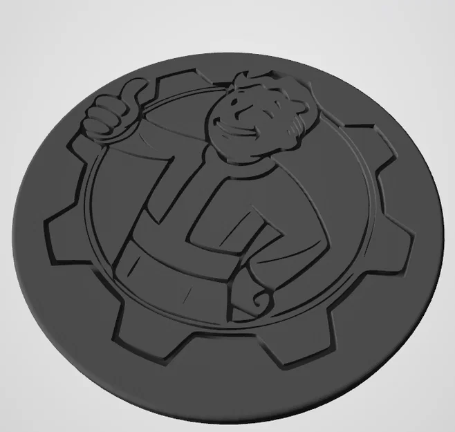Mô hình trang trí Fallout Vault Boy 3D ấn tượng - Image 2