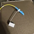 Nắp LC Fiber đơn kèm holder liền (LC Fiber Cap - Single with attached Holder) - Thumbnail 2