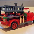 Mô hình xe cứu hỏa cổ điển T Ford 1929 in 3D chi tiết - Thumbnail 5